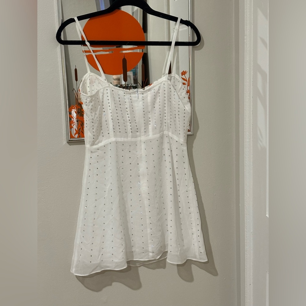 Superdown Embellished Rbinestone mini dress - Picture 3 of 7